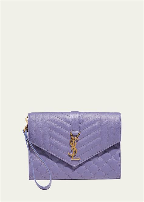 ysl envelop clutch|ysl monogram clutch sale.